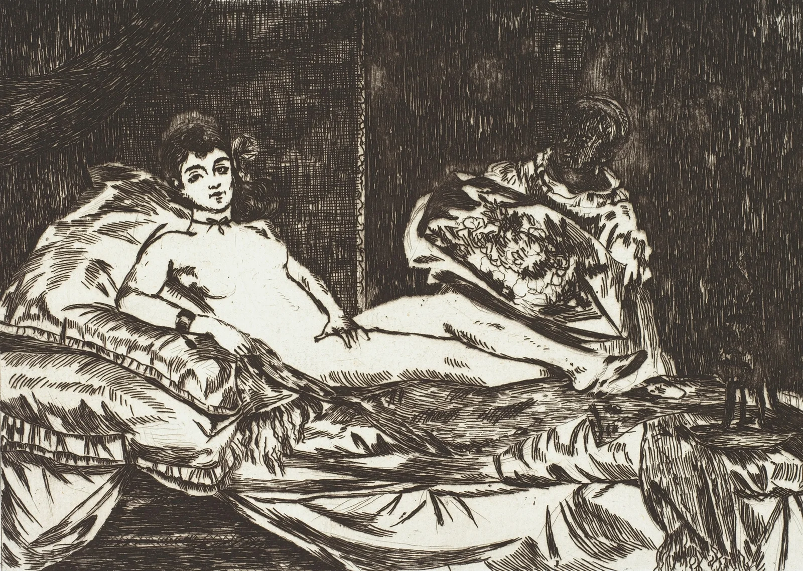 Olympia, 1867 – nr 3 av Édouard Manet