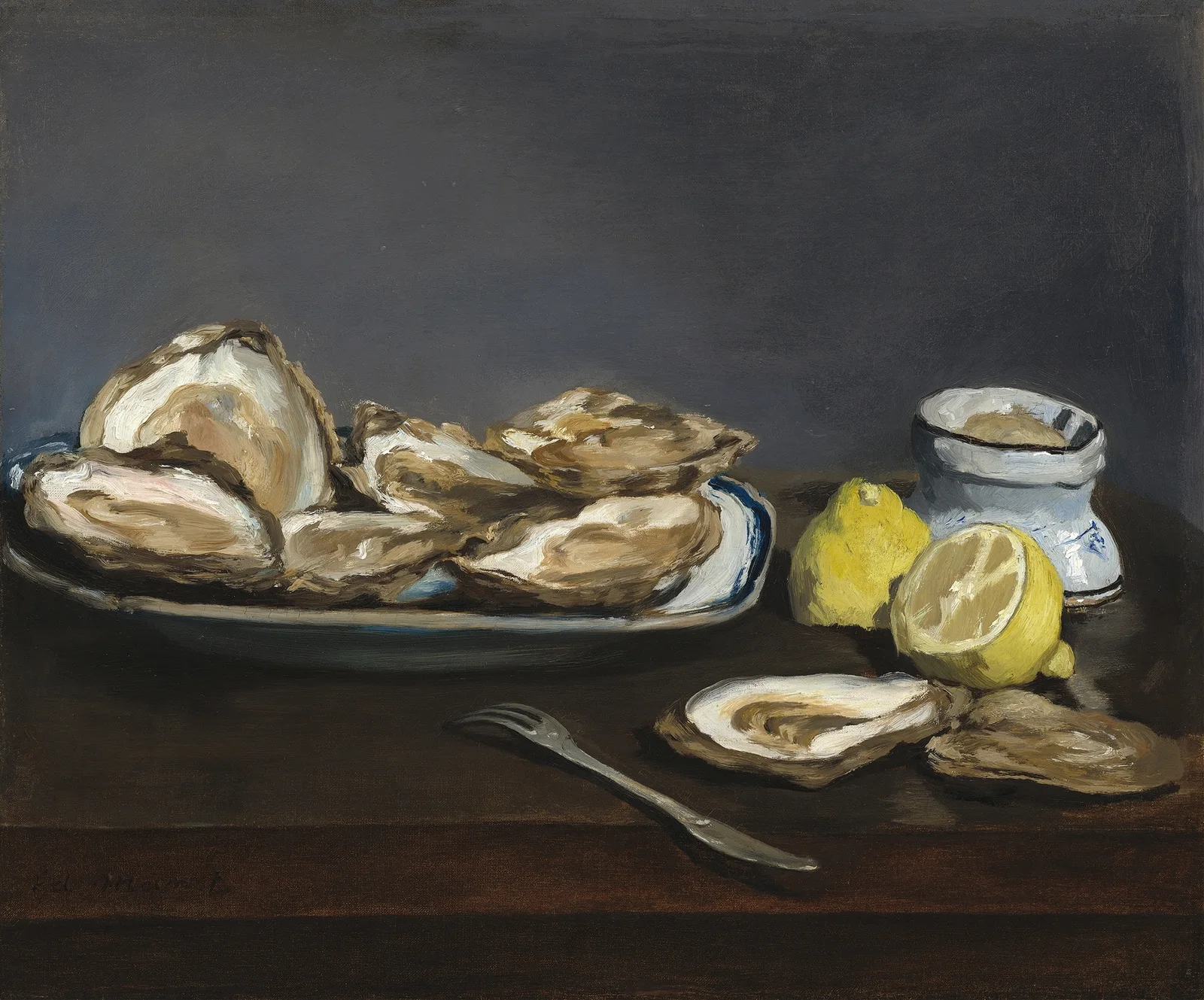 Oysters av Édouard Manet