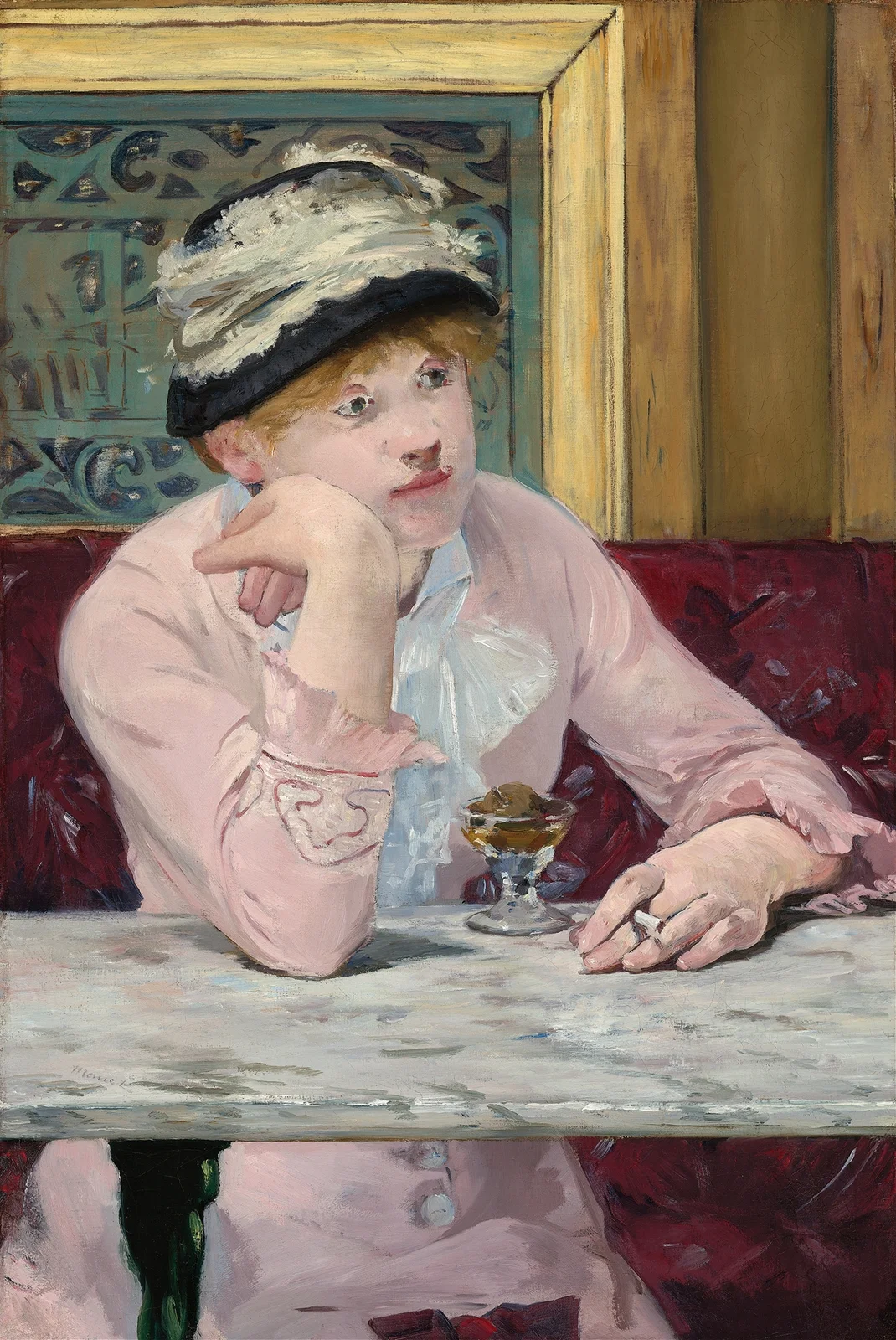Plum Brandy av Édouard Manet