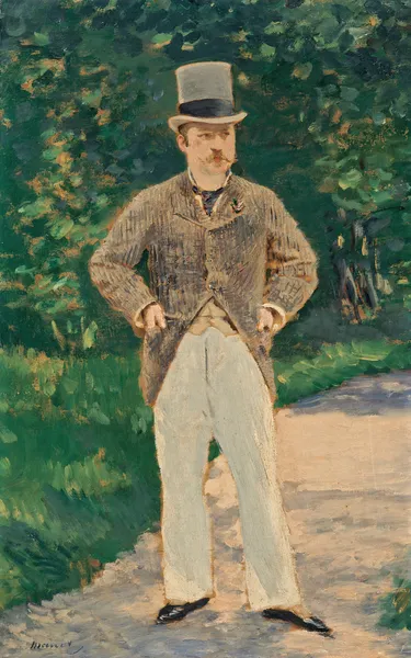 Portrait De Monsieur Brun av Édouard Manet