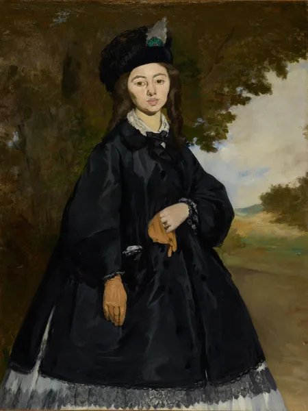 Portrait of Madame Brunet av Édouard Manet