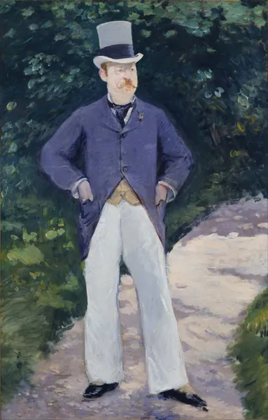 Portrait Of Monsieur Brun av Édouard Manet