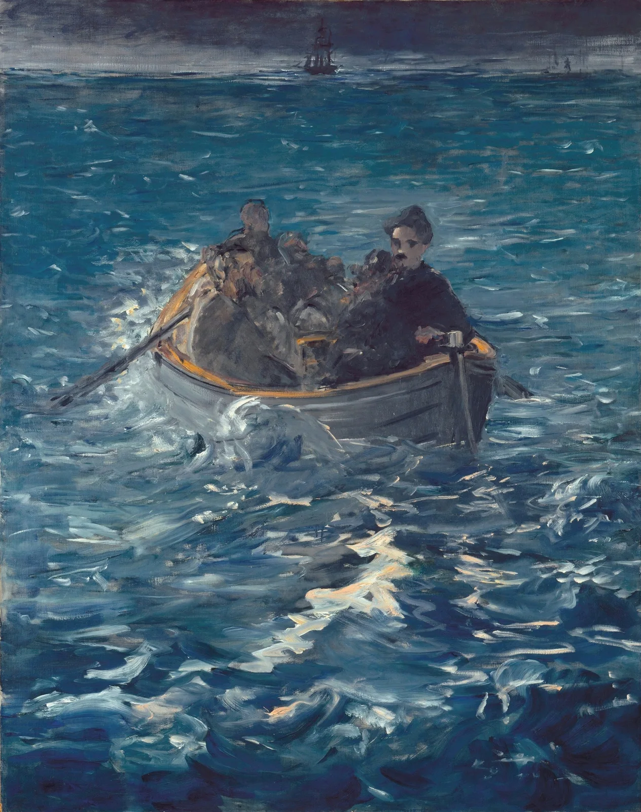 Rochefort’s Escape av Édouard Manet