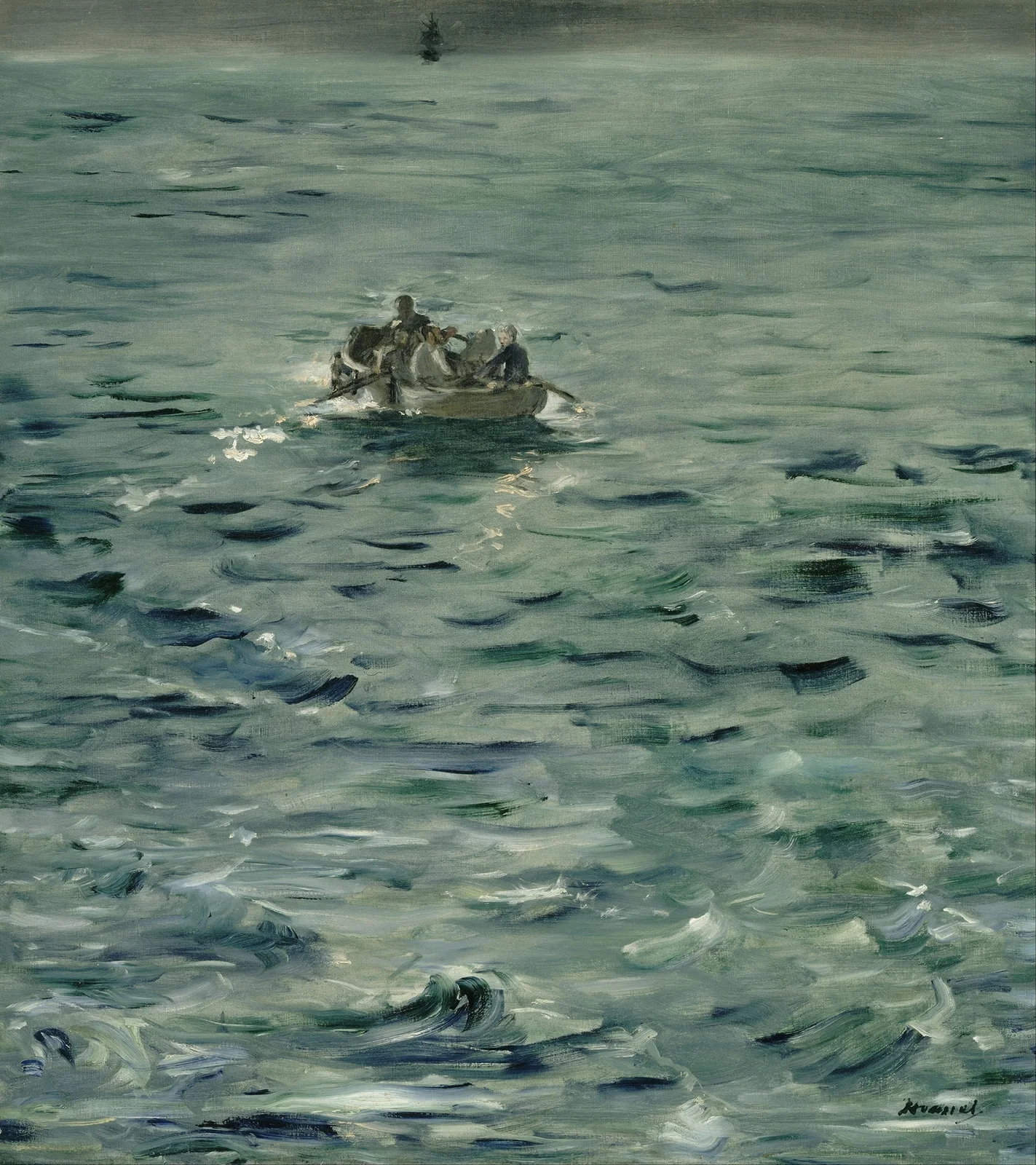 Rochefort’s Escape av Édouard Manet