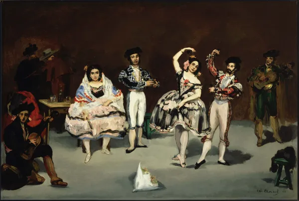 Spanish Ballet av Édouard Manet