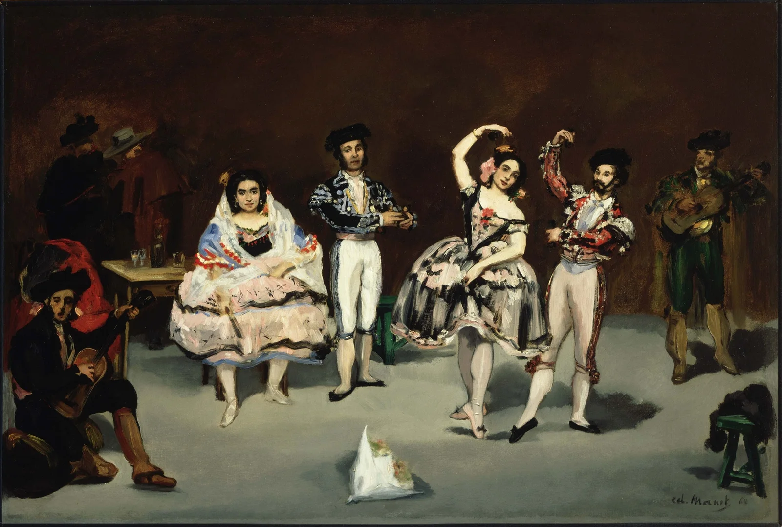 Spanish Ballet av Édouard Manet