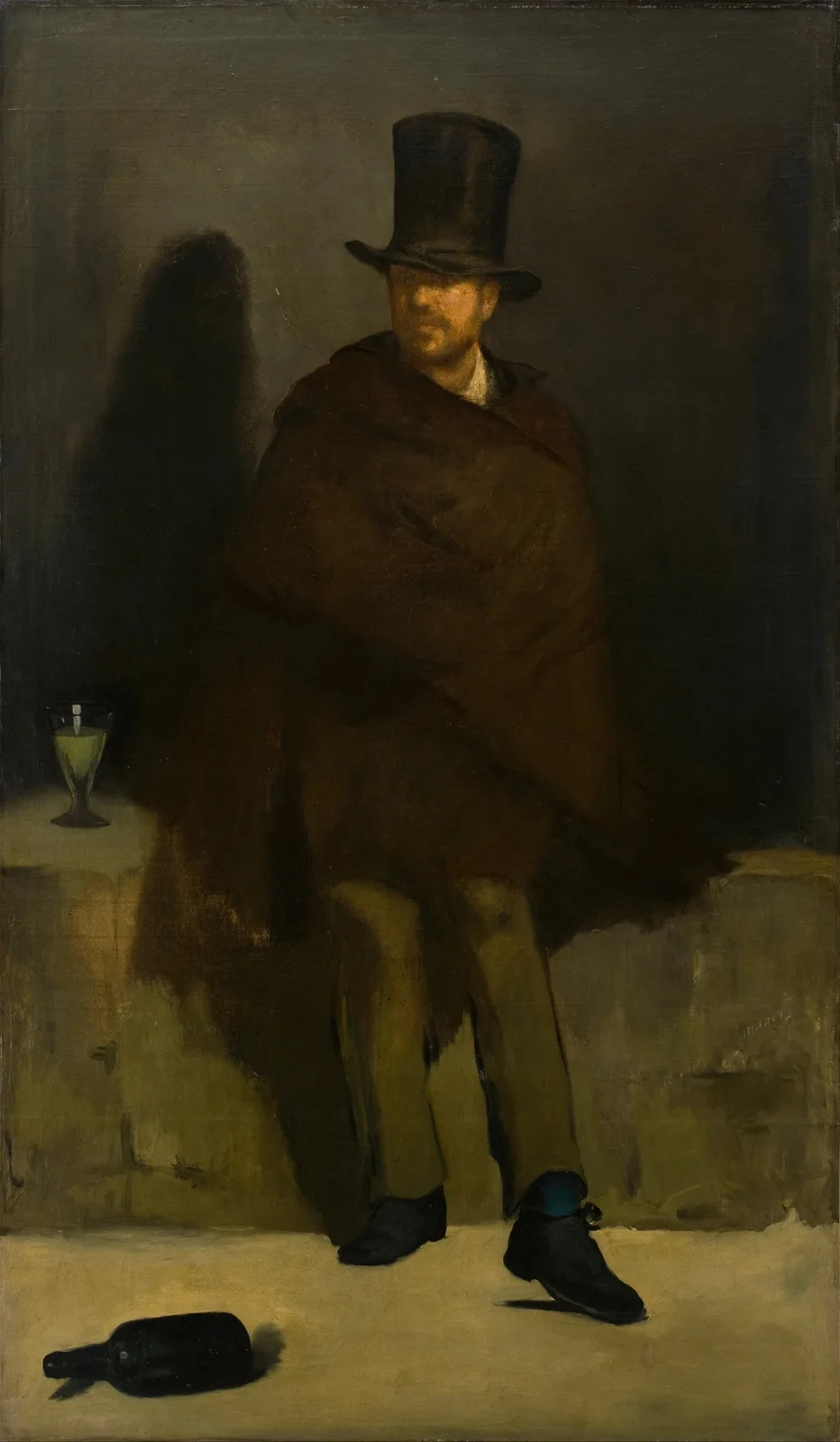 The Absinthe Drinker av Édouard Manet