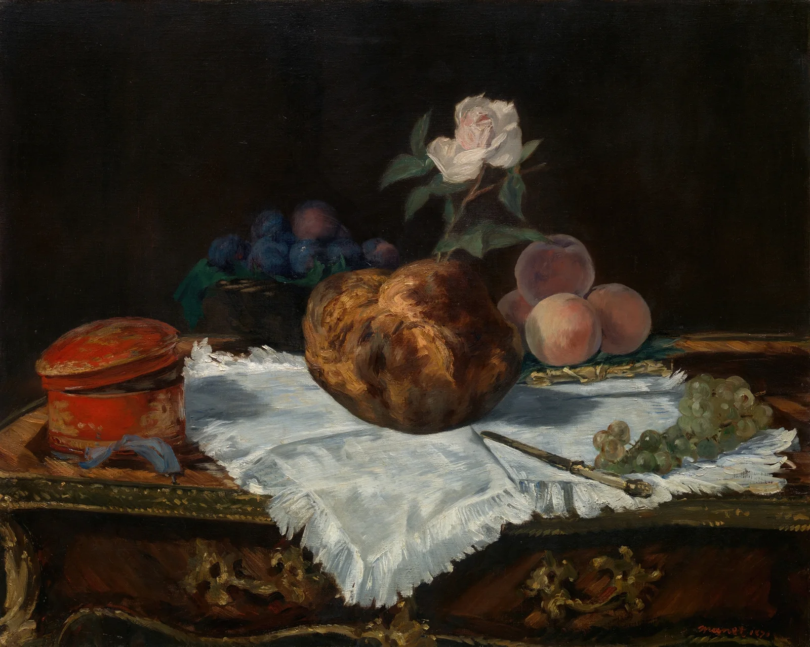 The Brioche av Édouard Manet