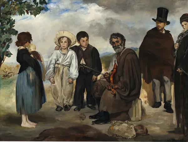 The Old Musician av Édouard Manet