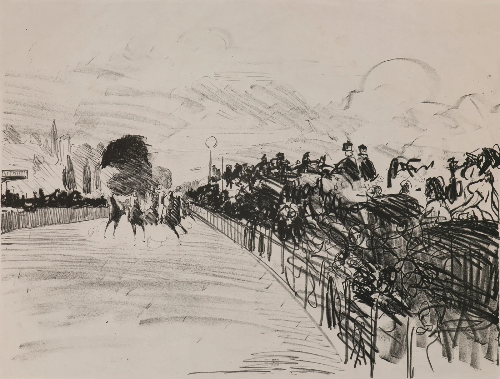 The Races (Les Courses) av Édouard Manet