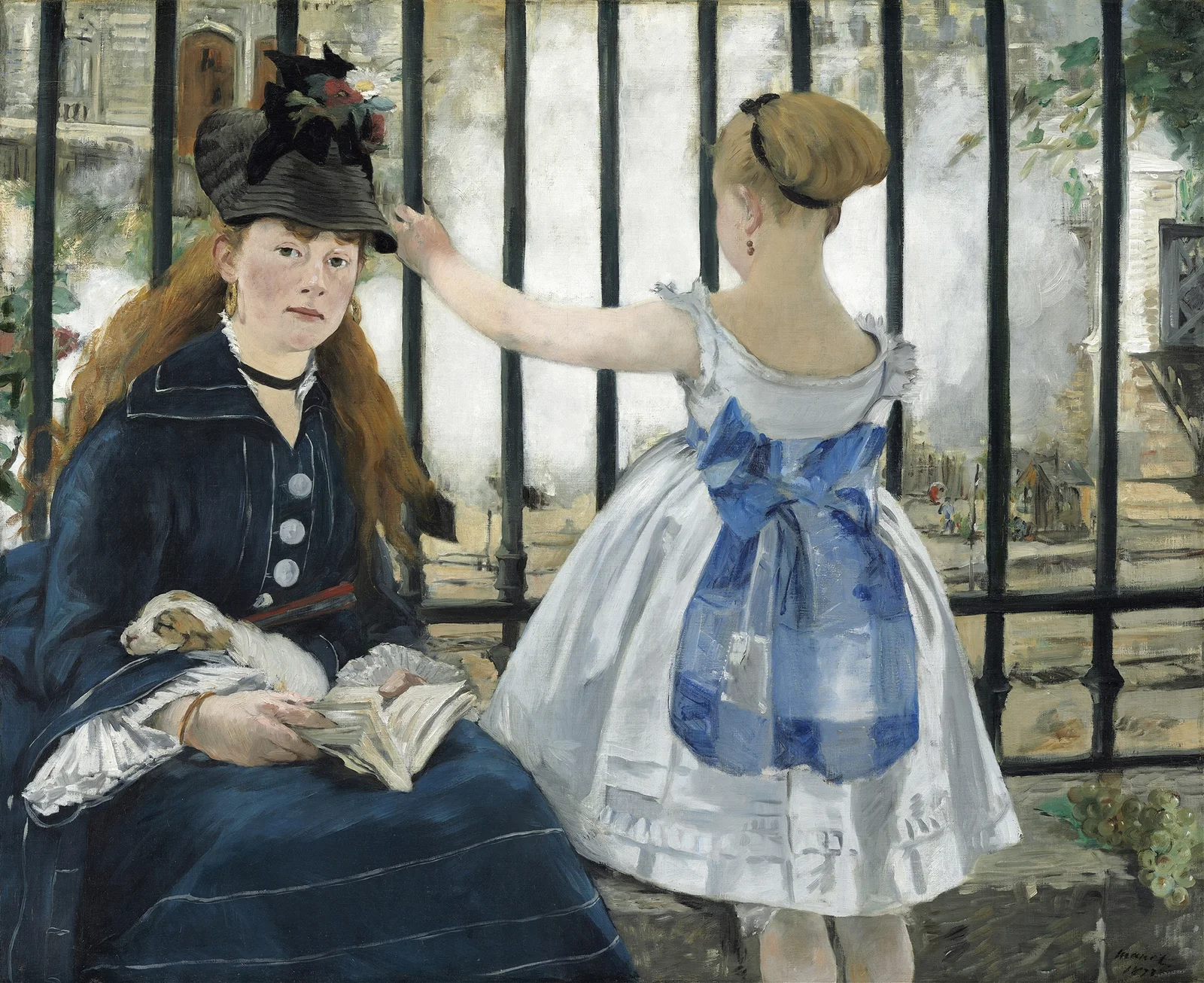 The Railway av Édouard Manet
