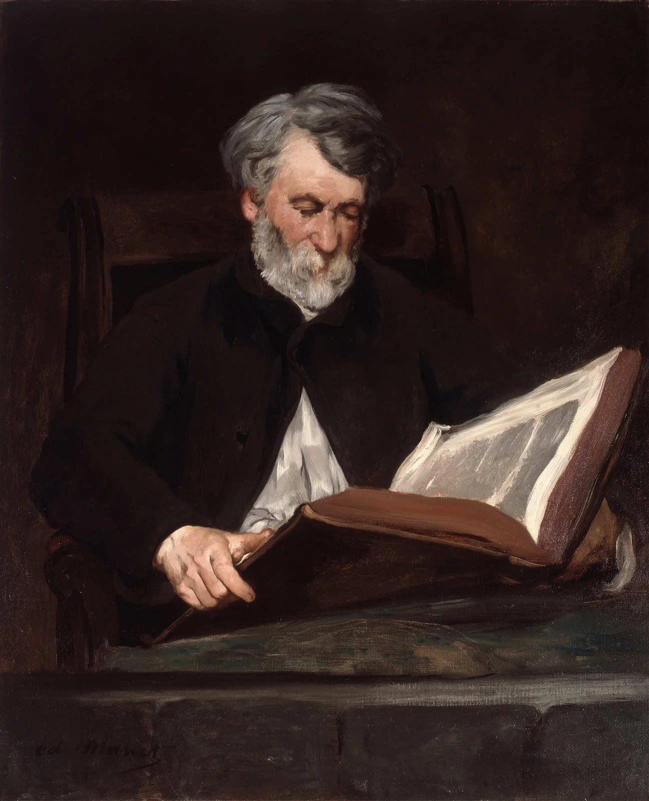 The Reader av Édouard Manet