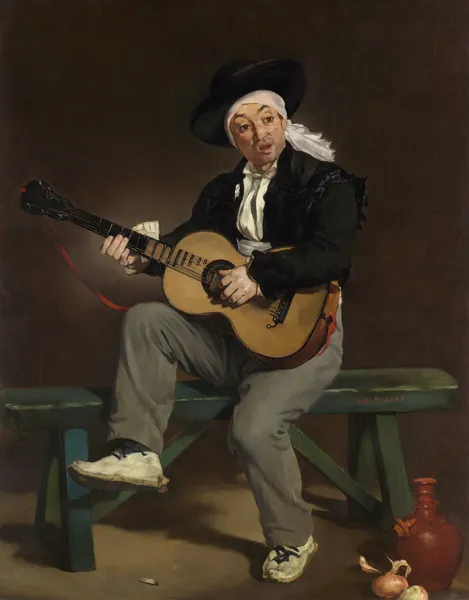 The Spanish Singer, 1860 av Édouard Manet