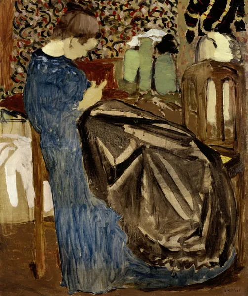 A Seamstress av Édouard Vuillard