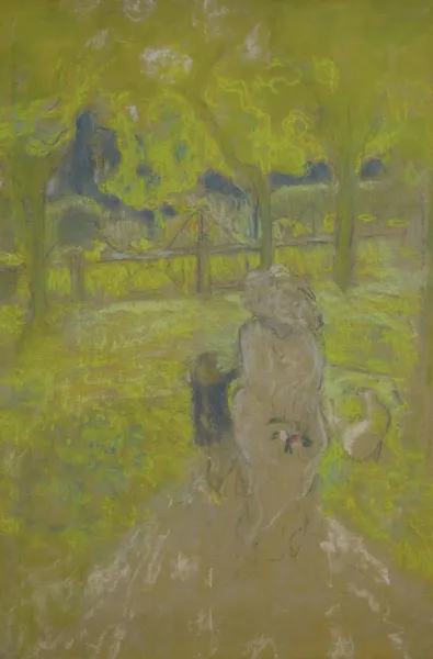 Étude Pour Matin Ensoleillé av Édouard Vuillard
