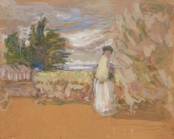 Femme au jardin av Édouard Vuillard