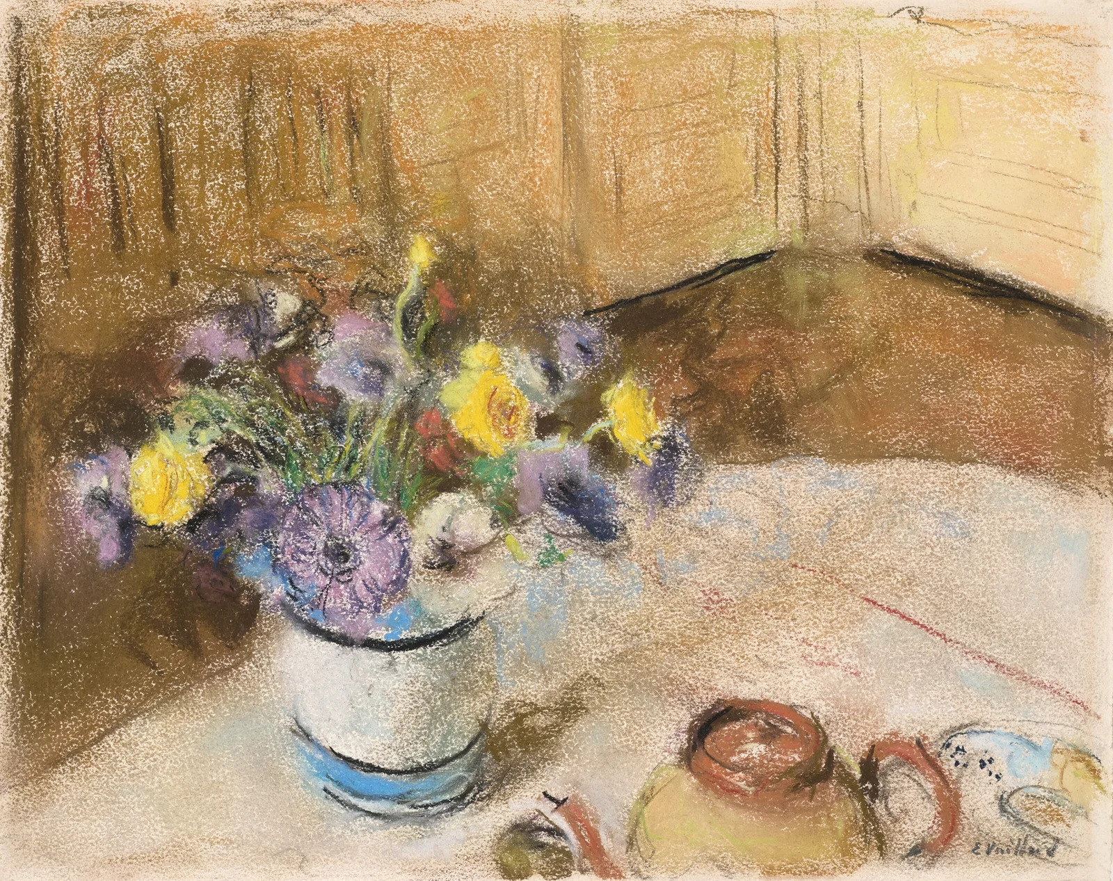 Fleurs av Édouard Vuillard