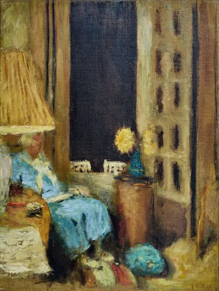 La fenêtre ouverte sur la nuit av Édouard Vuillard