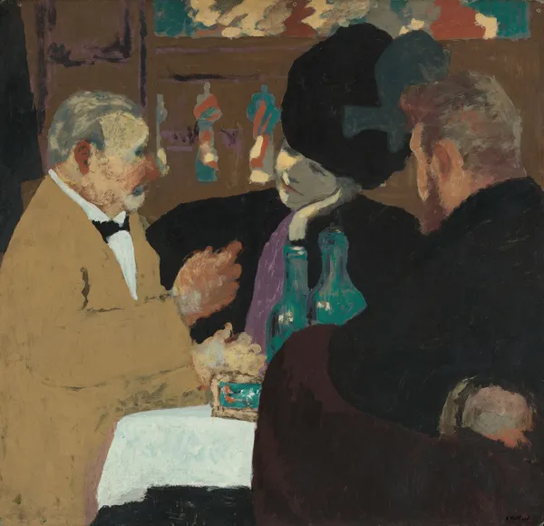 La Partie De Plaisir av Édouard Vuillard