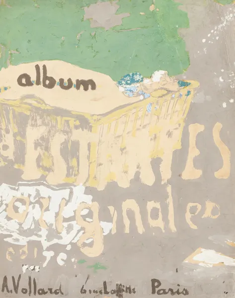 Le berceau d’Annette av Édouard Vuillard