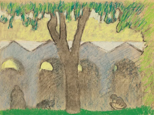 Le Square Louis XVI av Édouard Vuillard