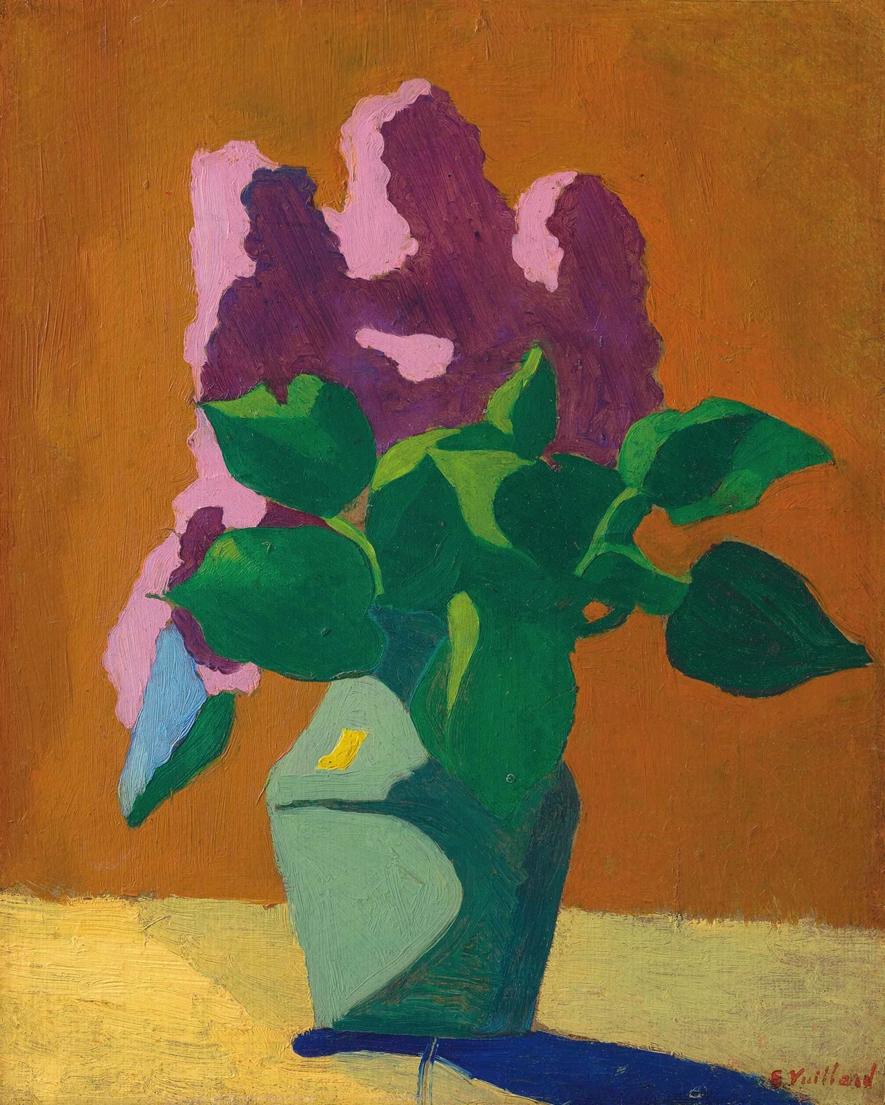 Les Lilas (Le bouquet schématique) av Édouard Vuillard