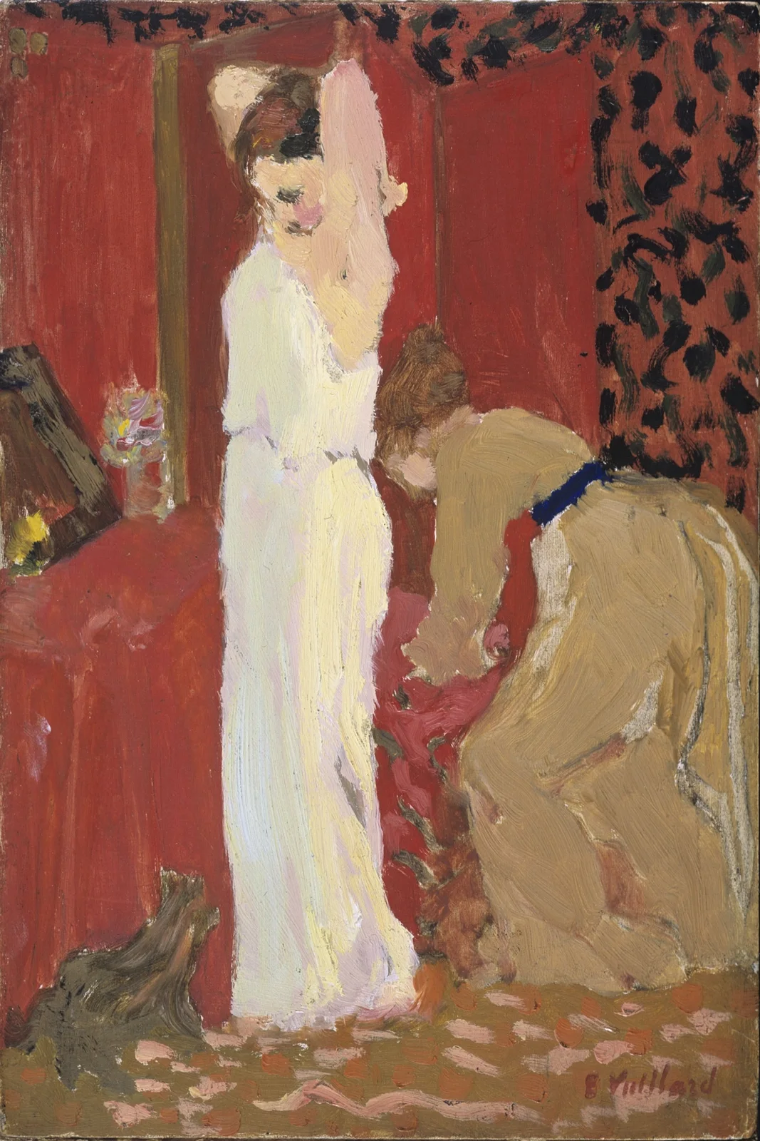 L’Essayage av Édouard Vuillard