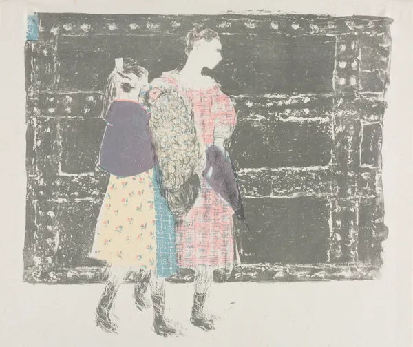 On the Pont de l’Europe av Édouard Vuillard