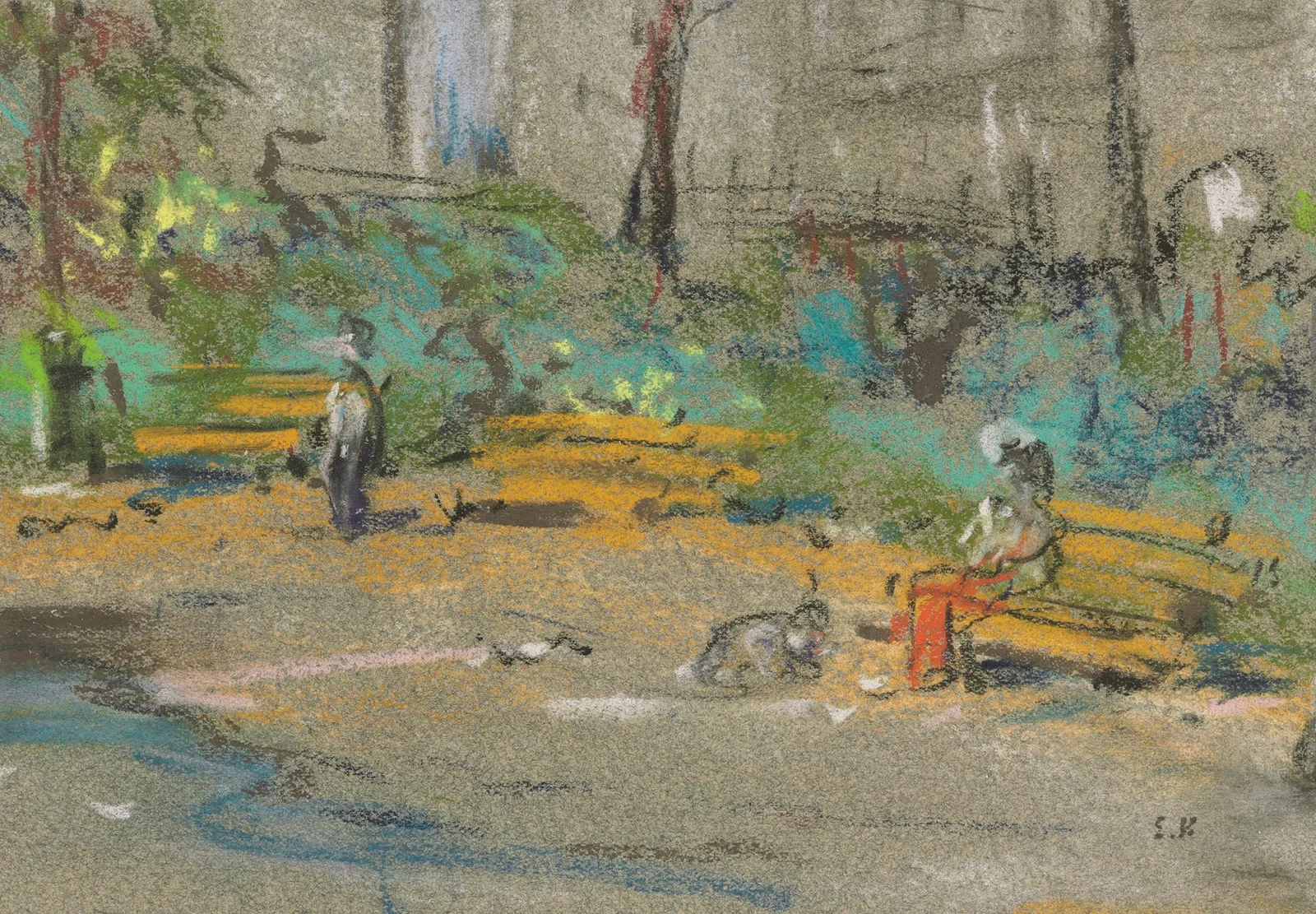 Square Berlioz av Édouard Vuillard