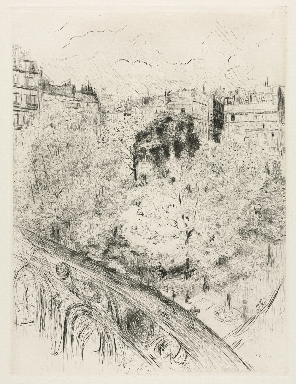Square Vintimille av Édouard Vuillard