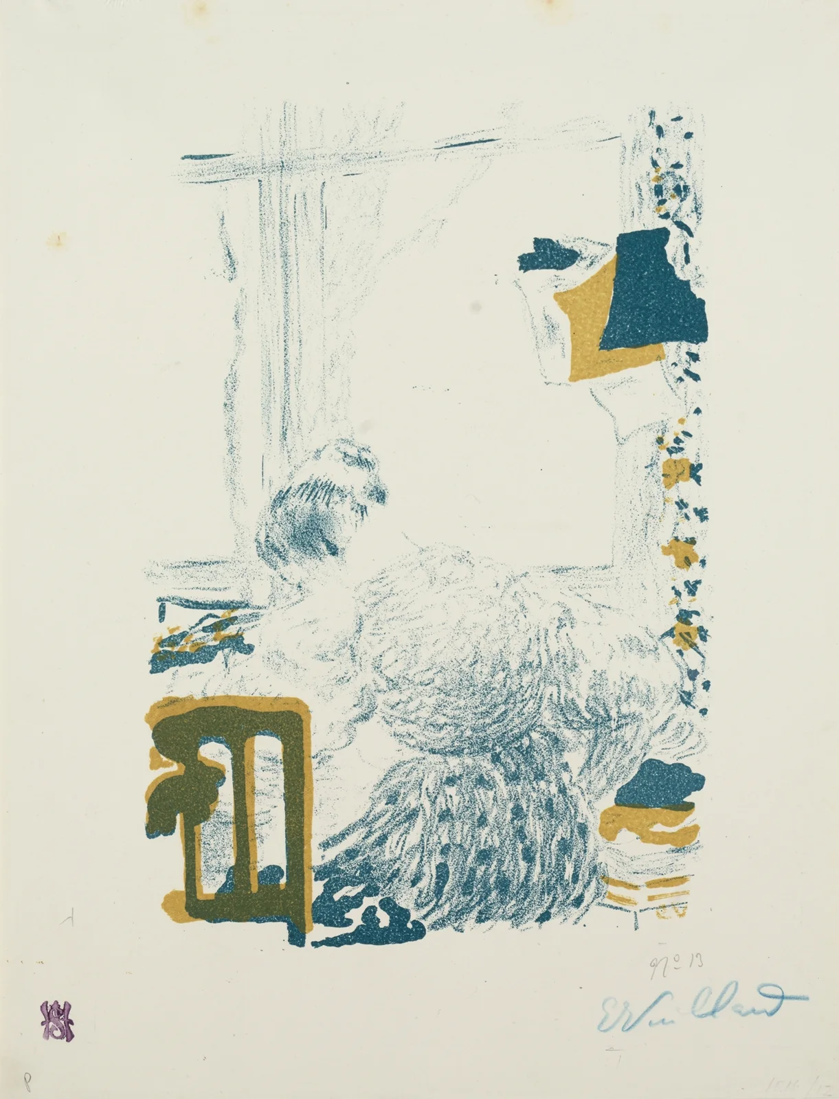 The Dressmaker av Édouard Vuillard