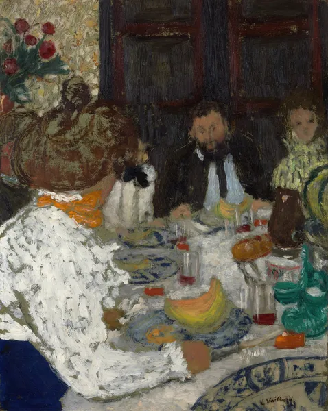 The Luncheon av Édouard Vuillard