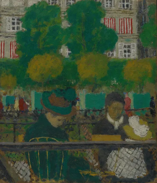 The Tuileries Gardens, Paris av Édouard Vuillard
