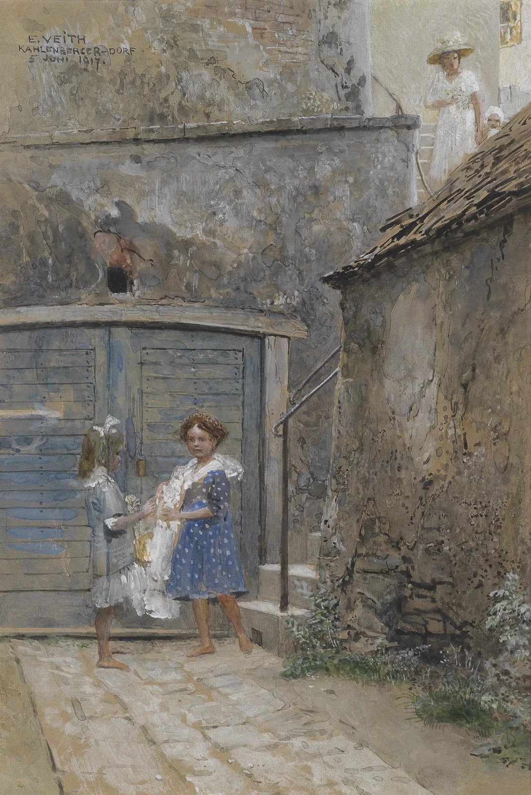 Kahlenbergerdorf av Eduard Veith