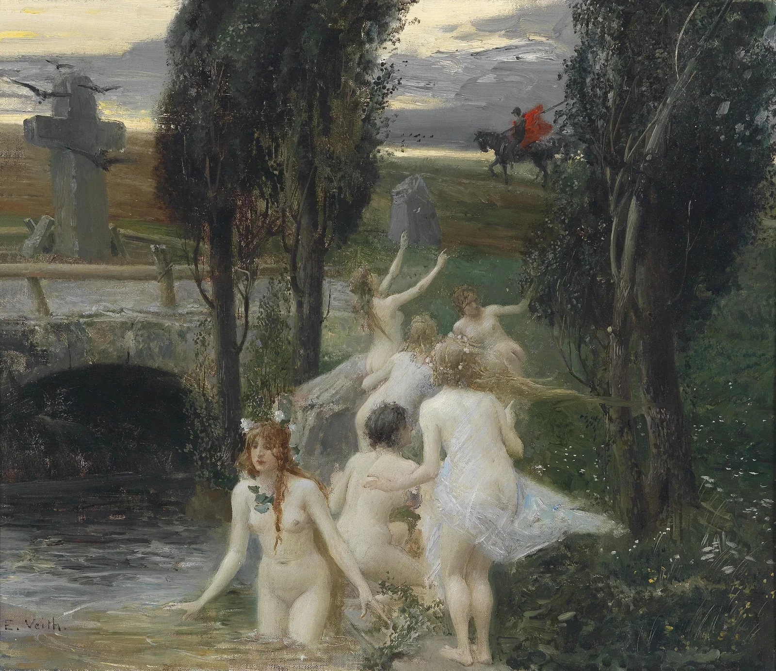 Nereiden av Eduard Veith