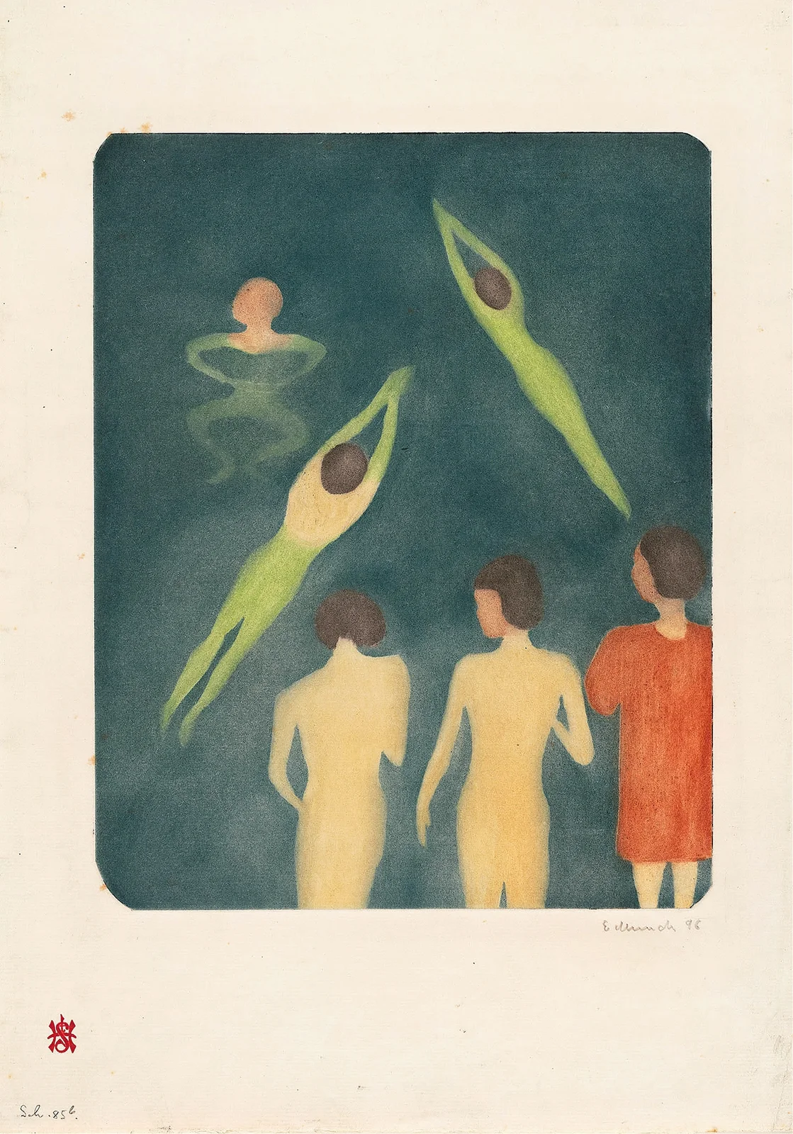 Boys Bathing av Edvard Munch