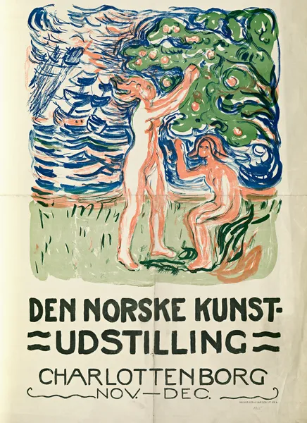 Den Norske Kunstudstilling, Charlottenborg av Edvard Munch