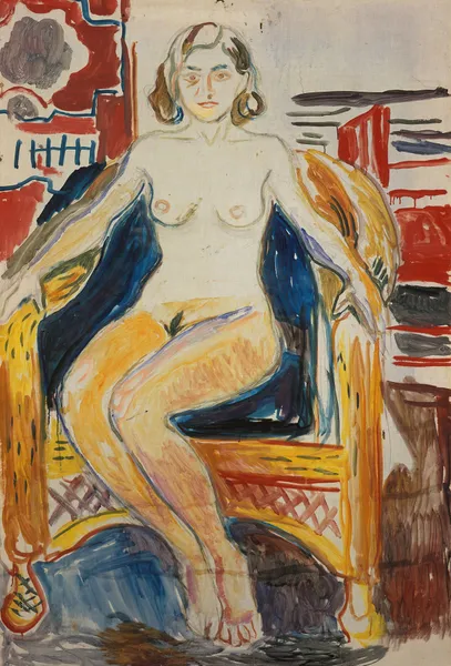 Girl from Nordland av Edvard Munch
