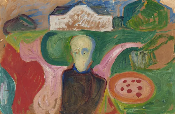 Landowner in the Park av Edvard Munch
