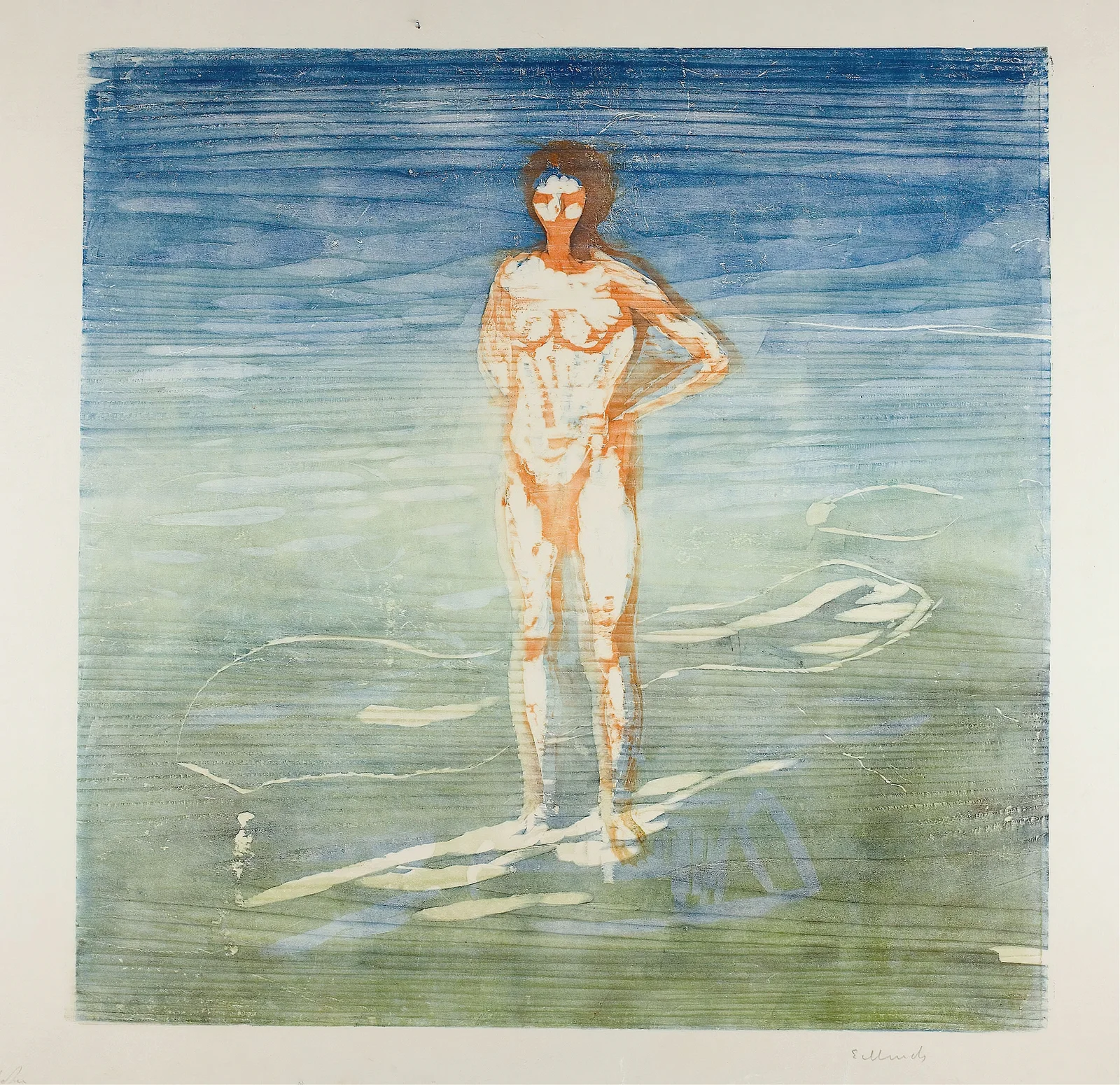 Man Bathing av Edvard Munch