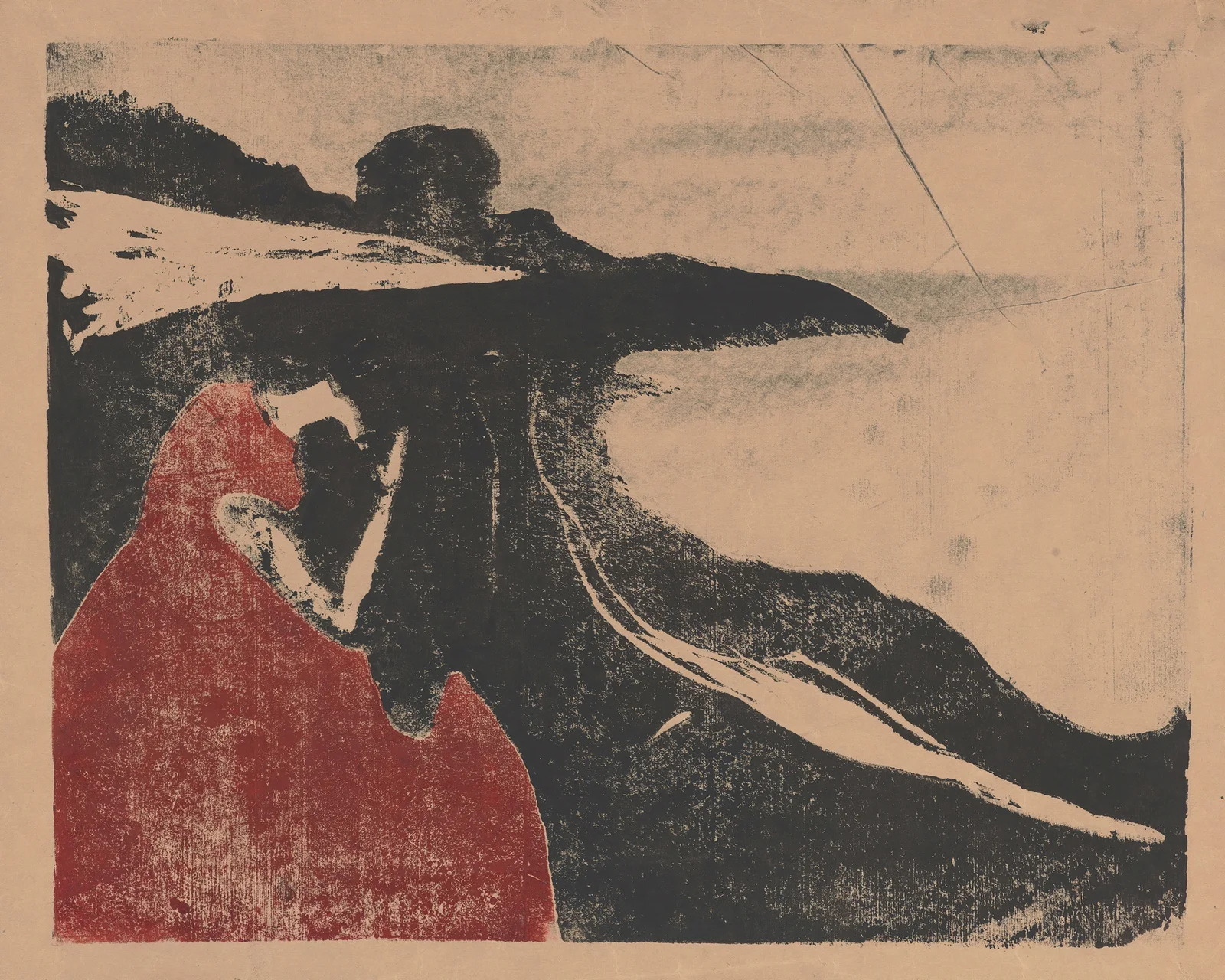 Melancholy II av Edvard Munch