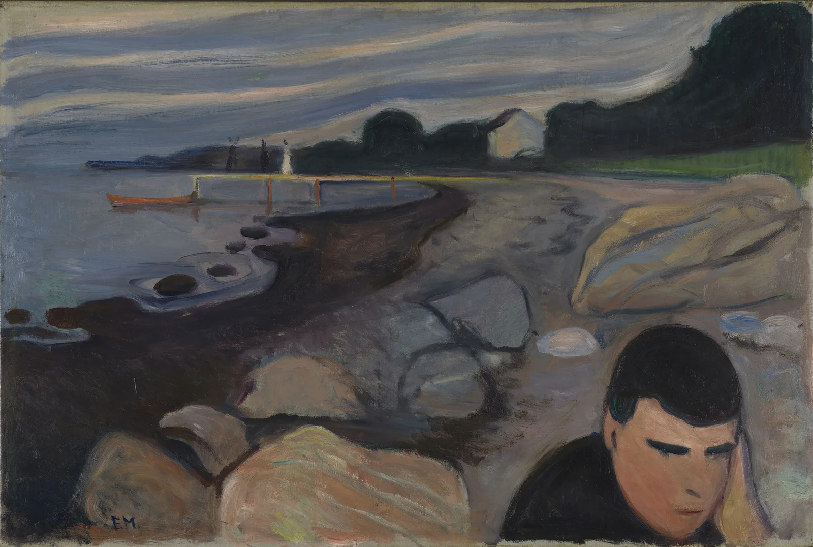 Melancholy av Edvard Munch