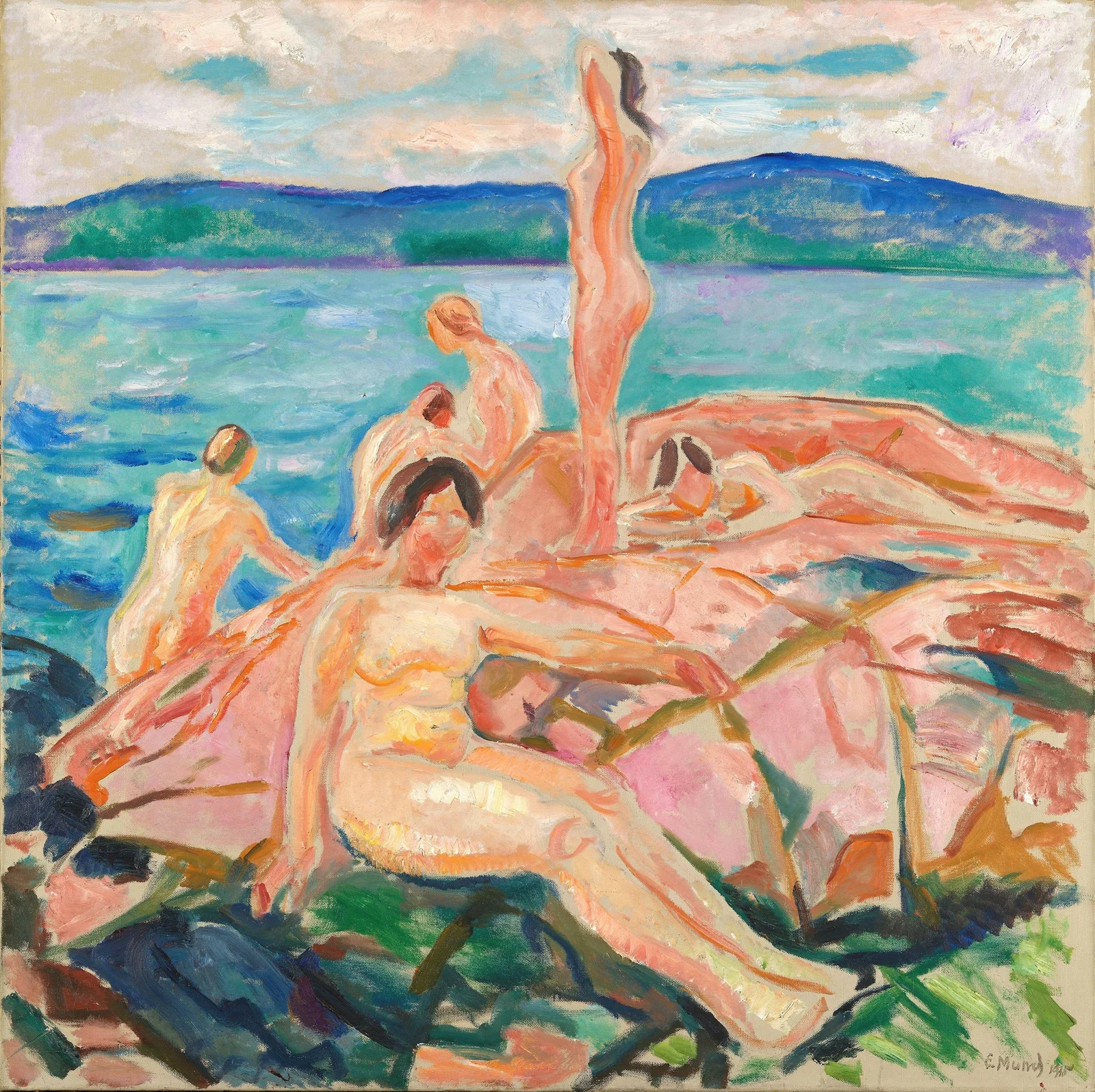Midsummer av Edvard Munch
