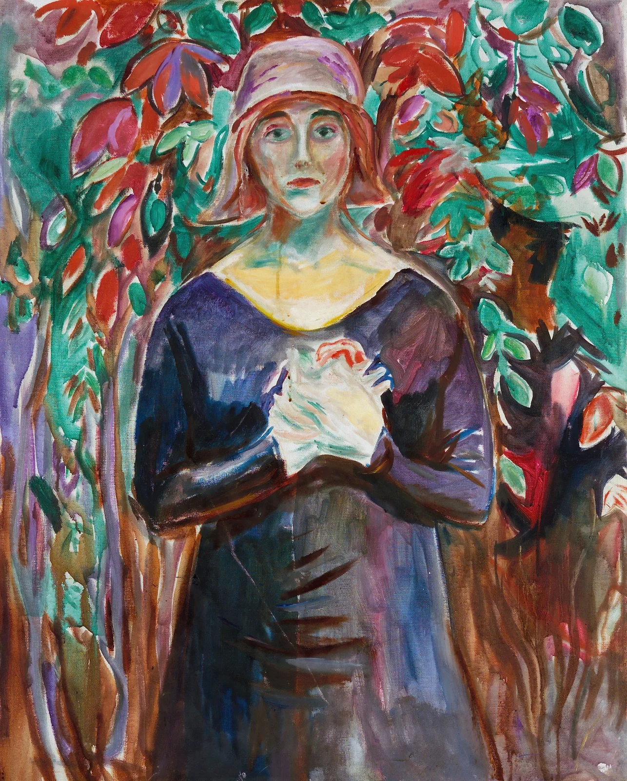 Model in the Garden av Edvard Munch