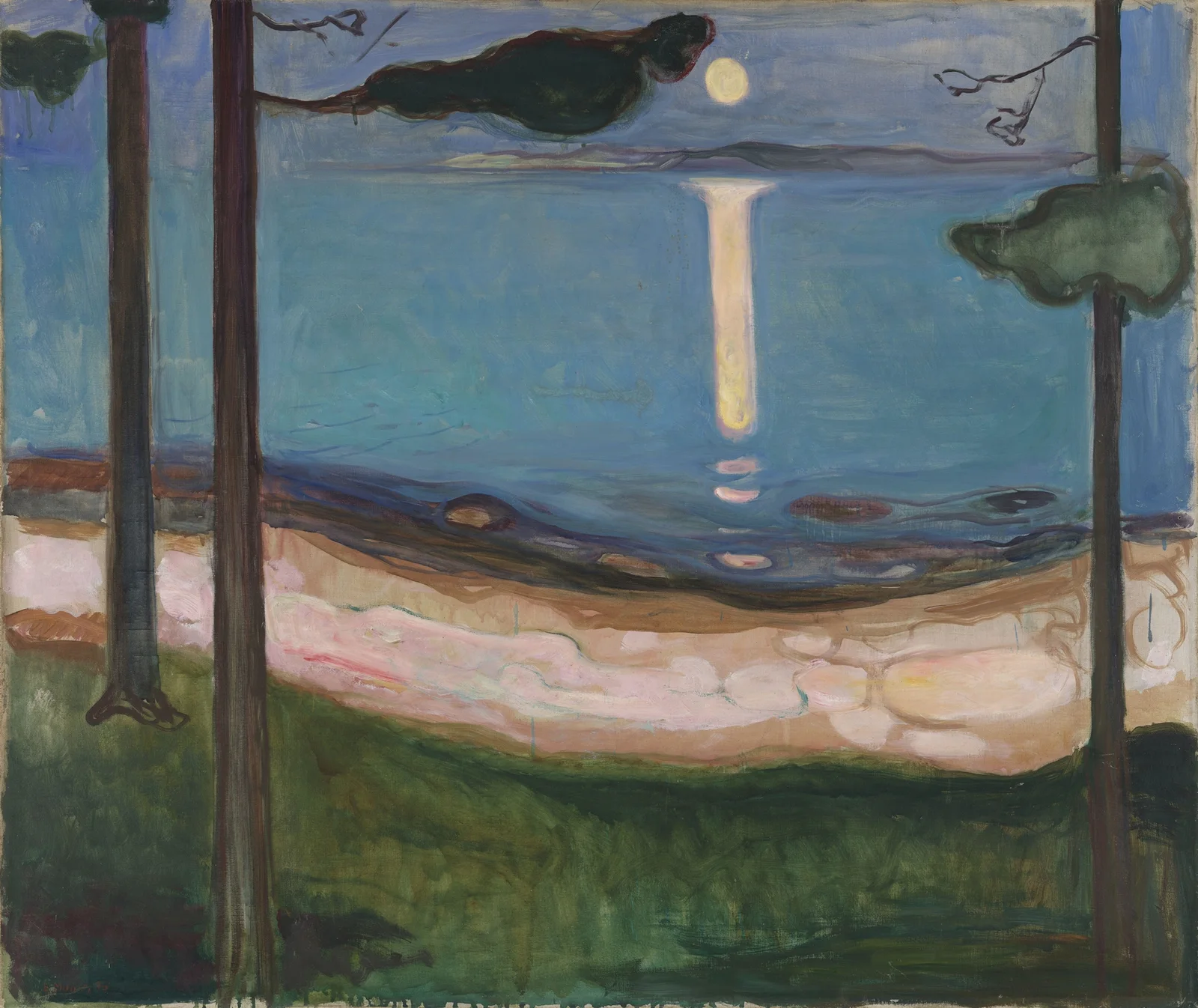 Moonlight av Edvard Munch