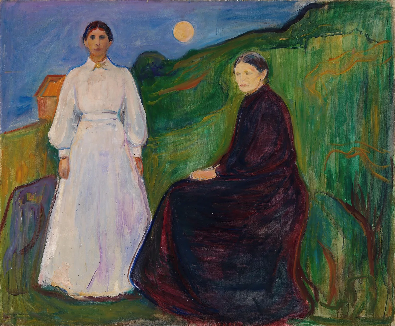 Mother and Daughter av Edvard Munch