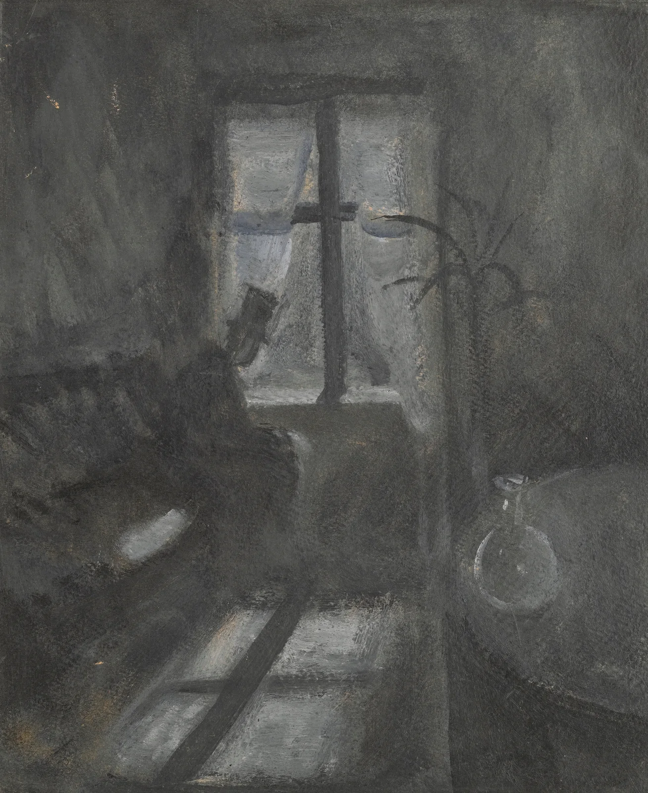 Natt I Saint-Cloud (Night In Saint-Cloud) av Edvard Munch