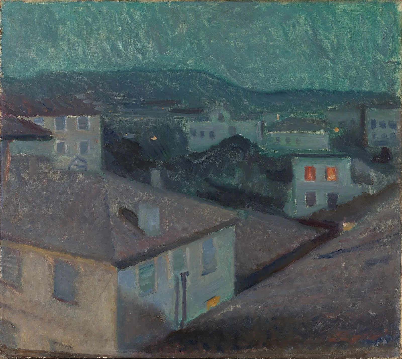 Night in Nice av Edvard Munch