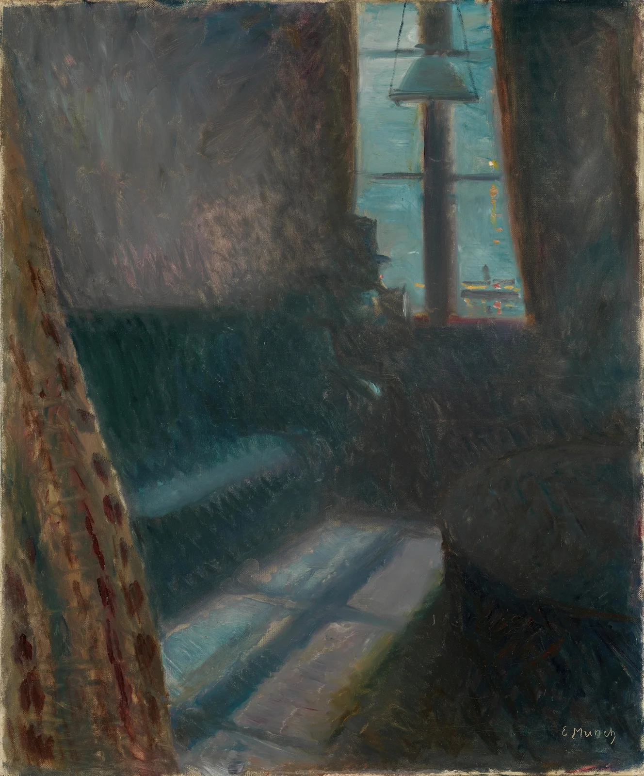 Night in Saint-Cloud av Edvard Munch