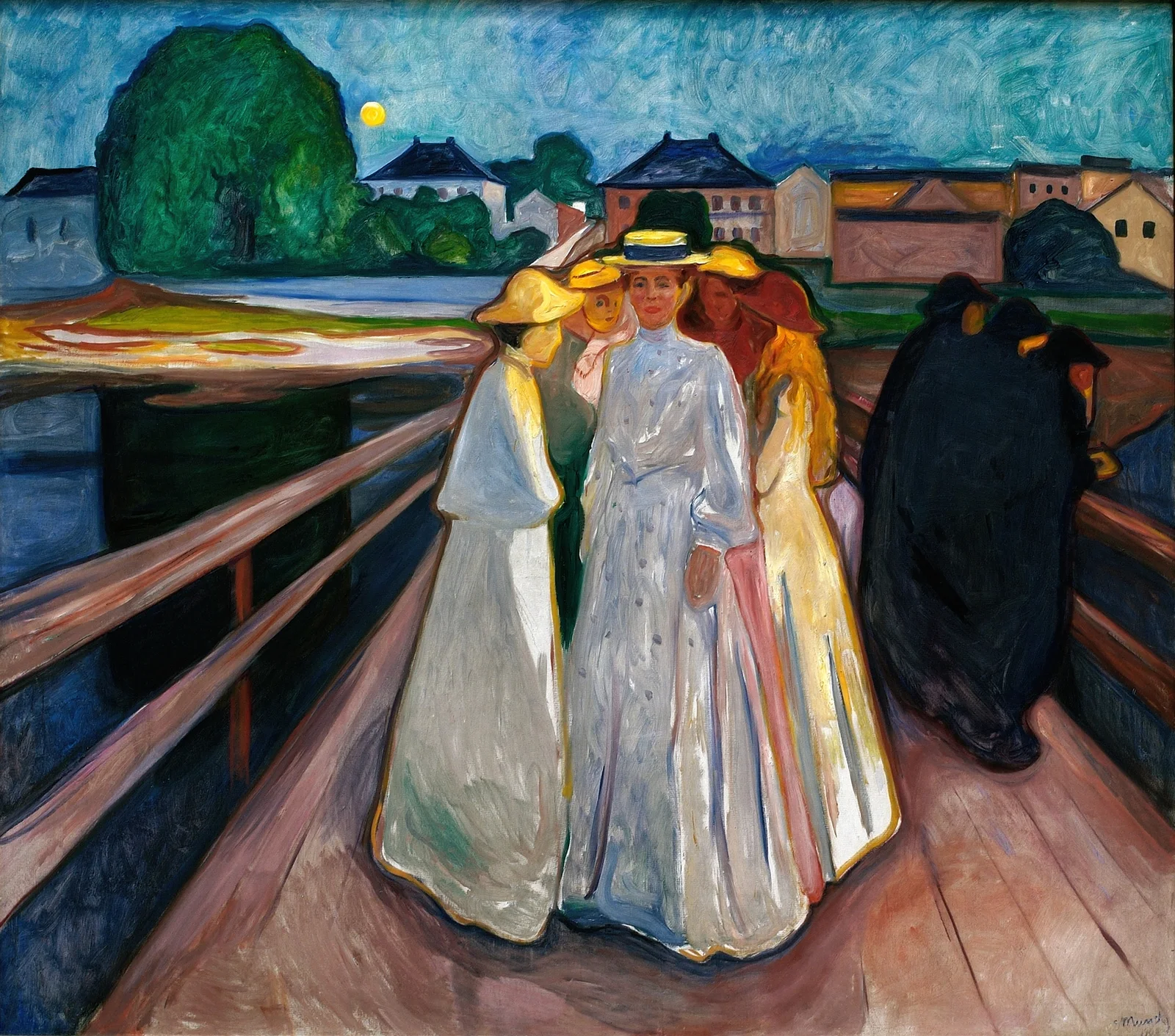 On the Bridge av Edvard Munch